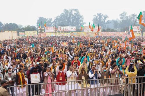 28 12 2021 bjp national president shri j.p. nadda addressing jan vishwas yatra rally at ghoda farm, garhmukteshwar, hapur (u.p.)II