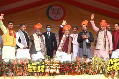 28 12 2021 bjp national president shri j.p. nadda addressing jan vishwas yatra rally at ghoda farm, garhmukteshwar, hapur (u.p.)III